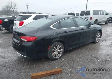 2016 Chrysler 200 Limited z USA, uszkodzony, nr VIN 1C3CCCAB6GN166739